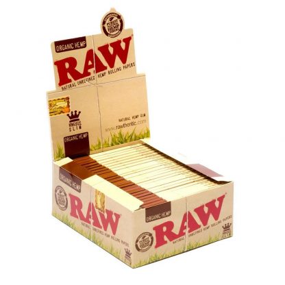 Raw Organic Hemp King Size Slim Papers (50 pack)
